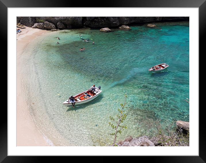 Lagun Beach Framed Mounted Print by Gail Johnson