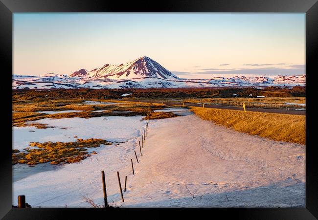 Icelandic Views Framed Print by Gail Johnson