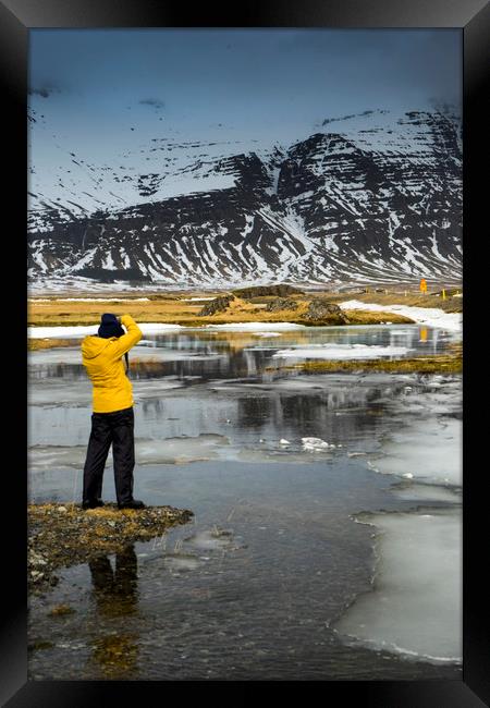 Icelandic Views - Gerdi Framed Print by Gail Johnson