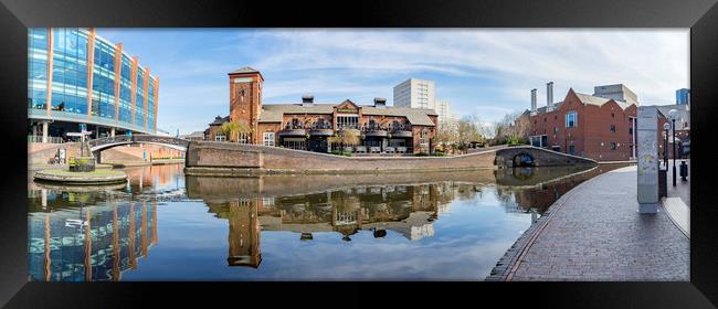Views around Birmingham city centre Uk Framed Print by Gail Johnson