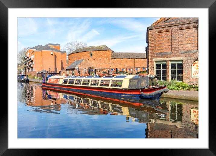 Views around Birmingham city centre Uk Framed Mounted Print by Gail Johnson