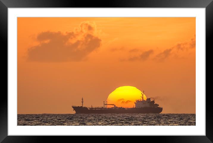    Curacao views  Framed Mounted Print by Gail Johnson