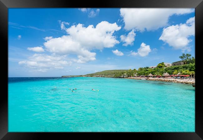    Coral Estate scenic photos  Curacao views  Framed Print by Gail Johnson