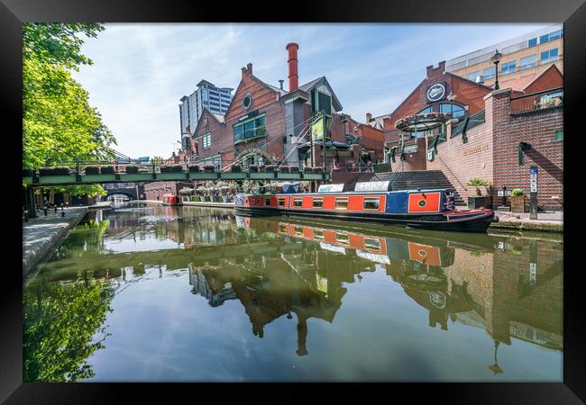 Birmingham UK Framed Print by Gail Johnson