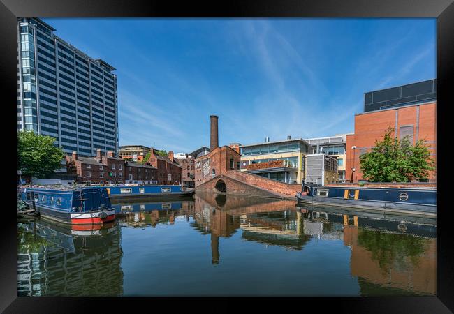 Birmingham UK Framed Print by Gail Johnson