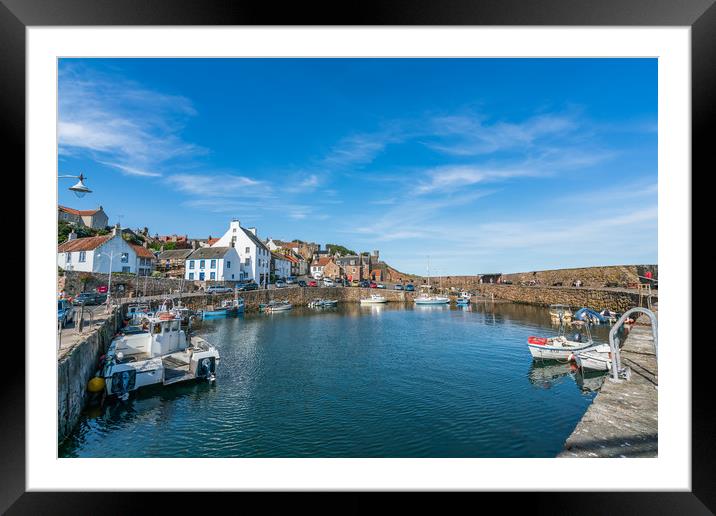 Crail  Scotland Framed Mounted Print by Gail Johnson