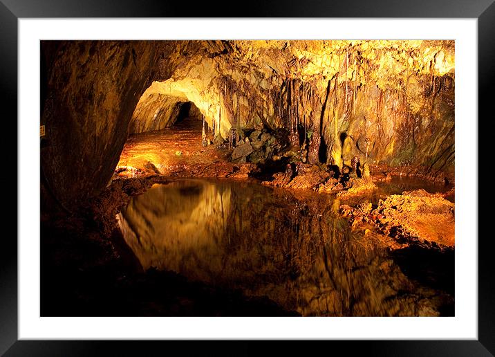 Sygun Copper Mine Framed Mounted Print by Gail Johnson