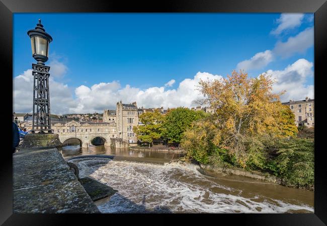 The City of Bath in the UK  Framed Print by Gail Johnson