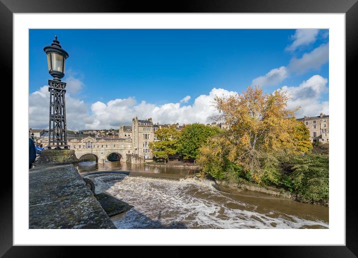 The City of Bath in the UK  Framed Mounted Print by Gail Johnson