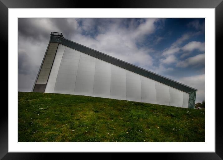 Hanger 4 The Cold War - RAF Cosford Framed Mounted Print by Glen Allen