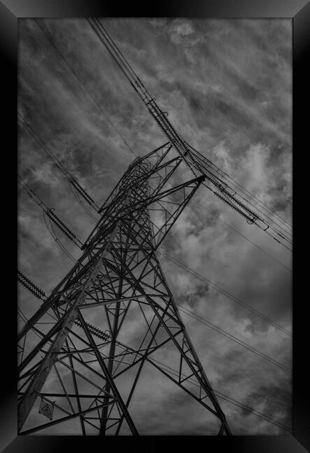 Dramatic Power 03 Framed Print by Glen Allen
