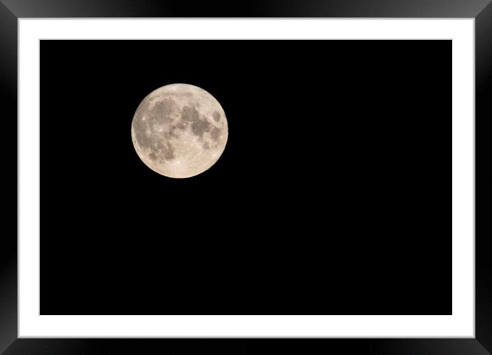Sturgeon Moon Framed Mounted Print by Glen Allen