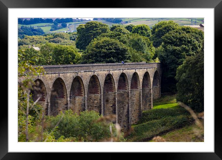 Thornton Viaduct West Yorkshire Framed Mounted Print by Glen Allen