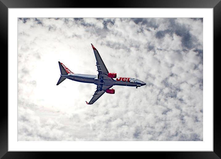 On Approach to Leeds Bradford Airport Framed Mounted Print by Glen Allen