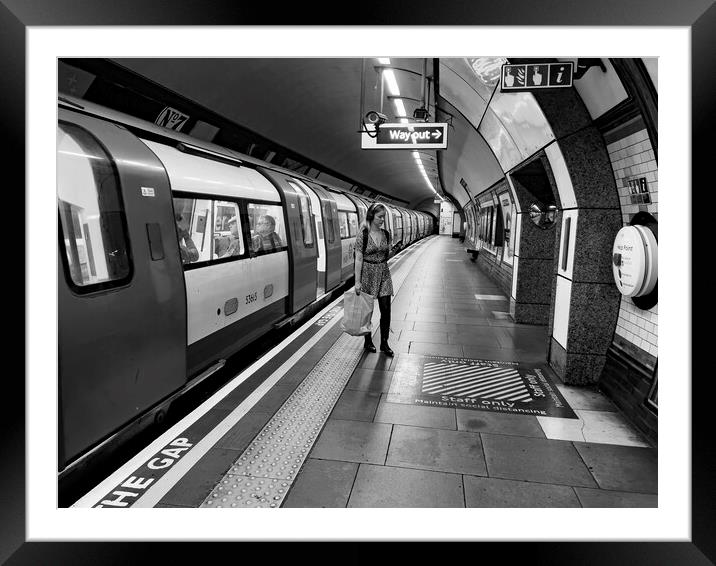 Underground 02 Framed Mounted Print by Glen Allen