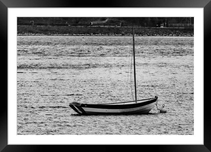 Boat Framed Mounted Print by Glen Allen