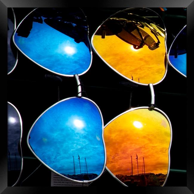 Sunglasses IV Framed Print by Glen Allen
