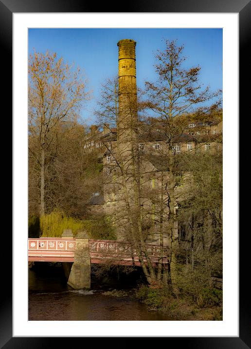 Hebden Bridge - Spring 2023 Framed Mounted Print by Glen Allen