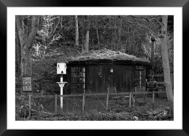 Faun Lodge Air BnB Framed Mounted Print by Glen Allen