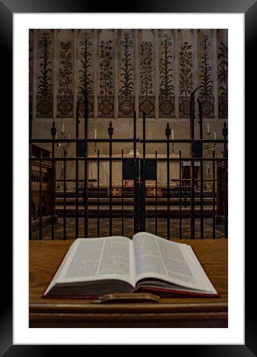 The Word of God Framed Mounted Print by Glen Allen