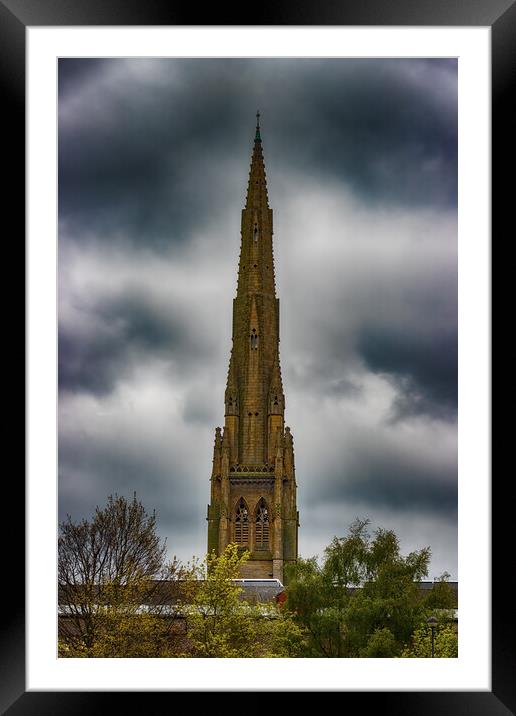 Square Church Halifax - HDR Framed Mounted Print by Glen Allen