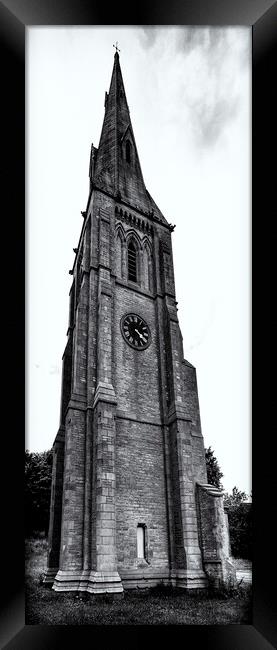 Old St Pauls Steeple - King Cross, Halifax Framed Print by Glen Allen