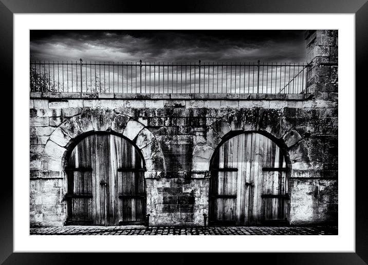 Arches Framed Mounted Print by Glen Allen