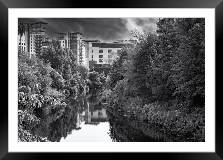 Living by the Leeds Liverpool Canal Framed Mounted Print by Glen Allen