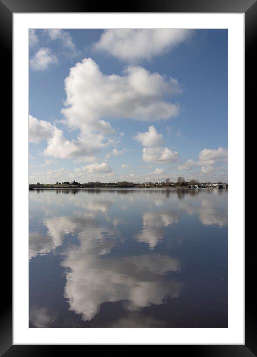 Reflections at Hollingworth  Framed Mounted Print by Glen Allen
