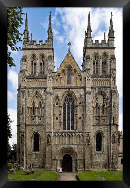 Selby Abbey 2024 Framed Print by Glen Allen