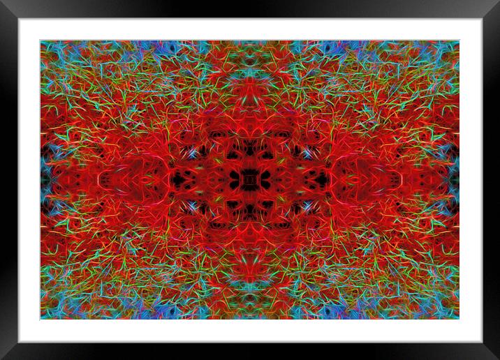 Abstract 2021 Framed Mounted Print by Glen Allen