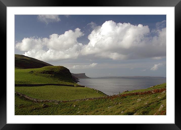 Torr Head View Framed Mounted Print by Stephen Maxwell