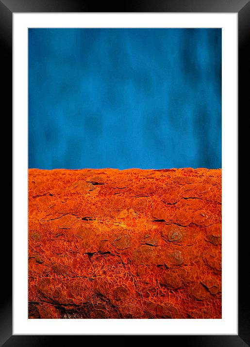 Horizon Framed Mounted Print by Stephen Maxwell