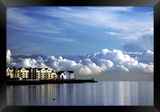 Swifts quay 2 Framed Print by Stephen Maxwell