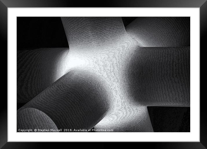 Light Up       Framed Mounted Print by Stephen Maxwell