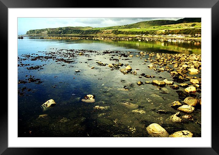 Shoreline Framed Mounted Print by Stephen Maxwell