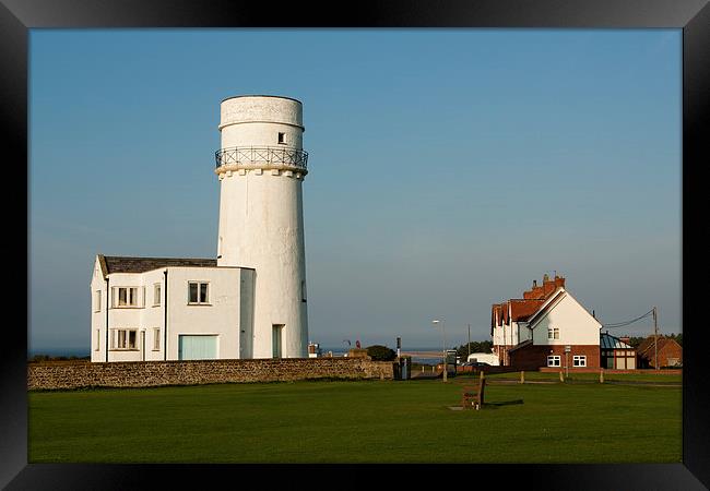 Hunstanton Lighthouse, Norfolk, UK Framed Print by John Edwards