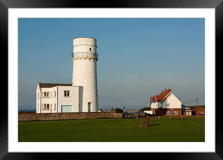 Hunstanton Lighthouse, Norfolk, UK Framed Mounted Print by John Edwards