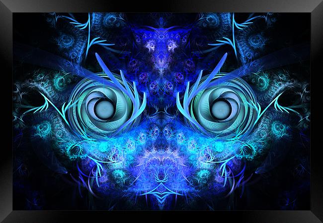 The Mask Framed Print by John Edwards