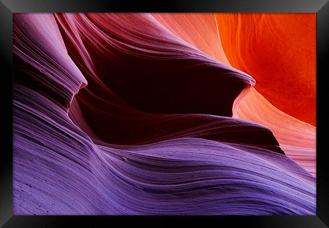 Antelope Canyon Framed Print by Sharpimage NET