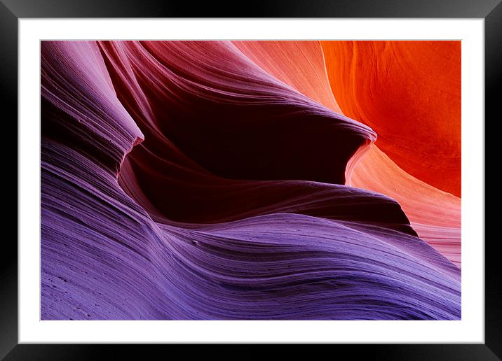 Antelope Canyon Framed Mounted Print by Sharpimage NET