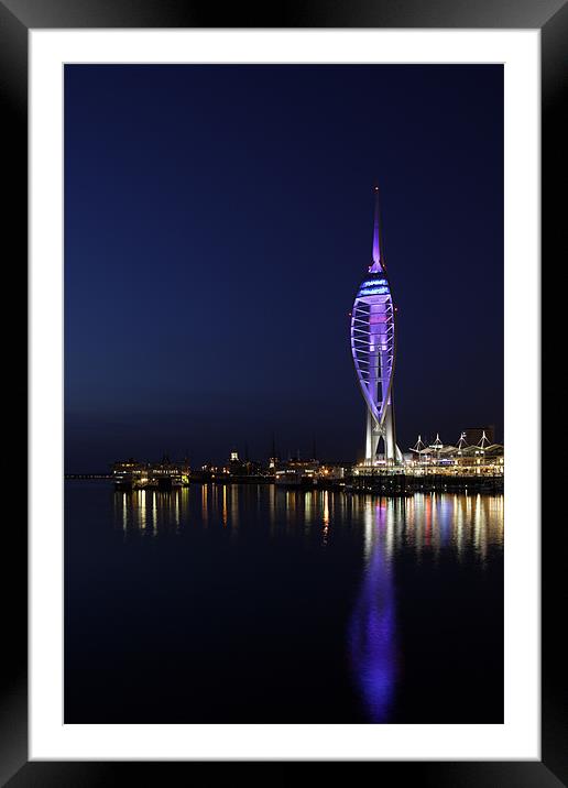 Spinnaker Tower Portsmouth Framed Mounted Print by Sharpimage NET