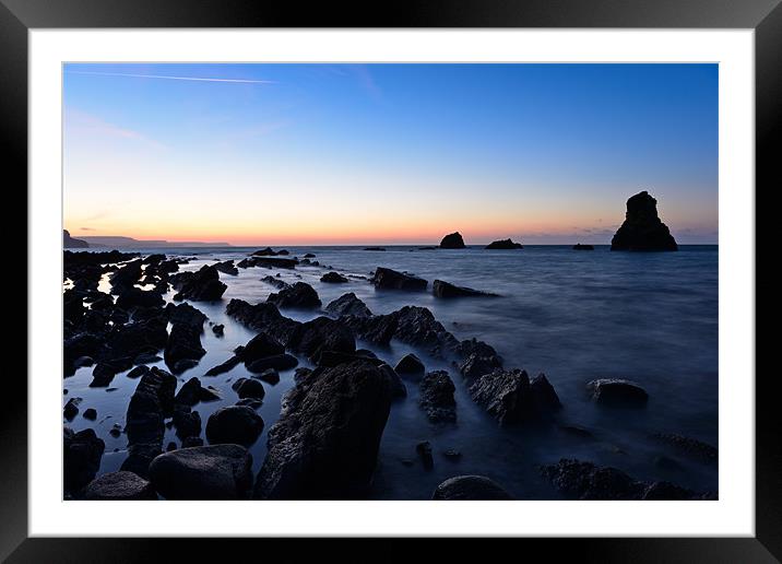 Mupe Rocks Dawn Framed Mounted Print by Sharpimage NET