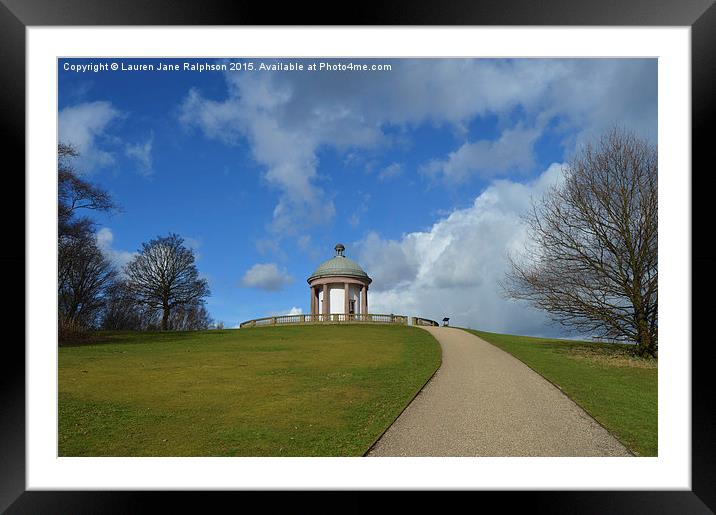  Heaton Park Framed Mounted Print by Lauren Jane Ralphson