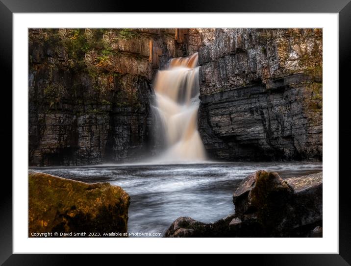 High Force Framed Mounted Print by David Smith