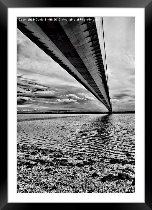  A Bridge Too Far Framed Mounted Print by David Smith