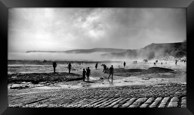 Holiday In The Mist Framed Print by David Smith