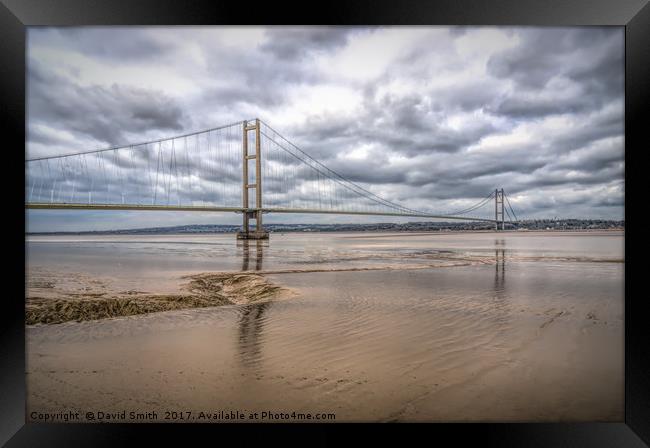 Across The Humber Framed Print by David Smith