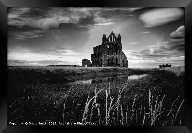 Gothic Abbey Framed Print by David Smith