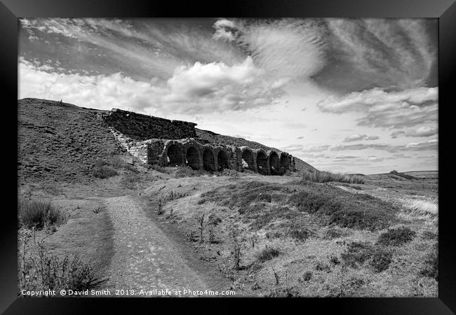 Chimney Bank Framed Print by David Smith